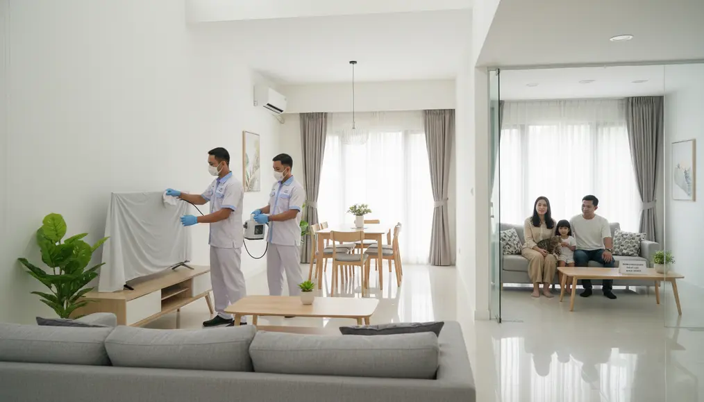 Proses Layanan Jasa Fogging Disinfektan Home Steril yang Aman