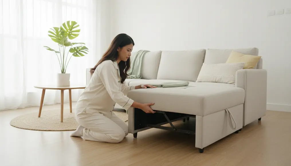 Service Sofa Bed Mekanisme Click-Clack Rusak