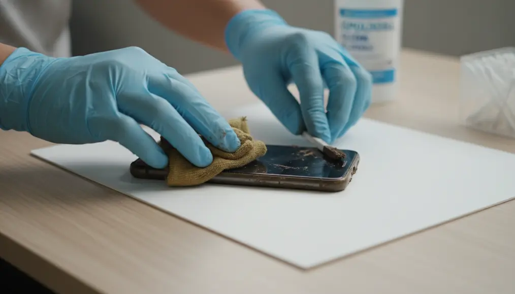 Proses Penyelamatan Awal: Mengeringkan dan Membersihkan Perangkat Elektronik