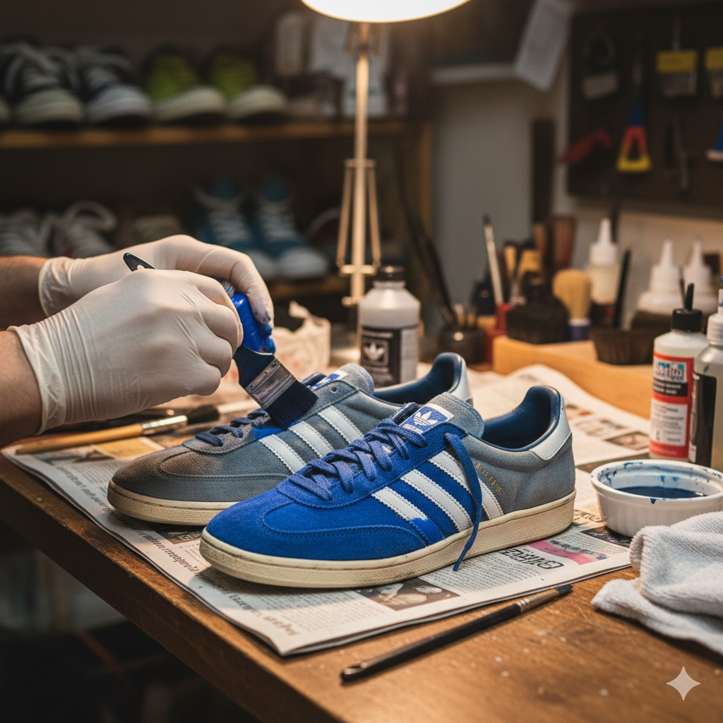 Memilih Cat yang Tepat untuk Repaint Sepatu Kulit Sintetis