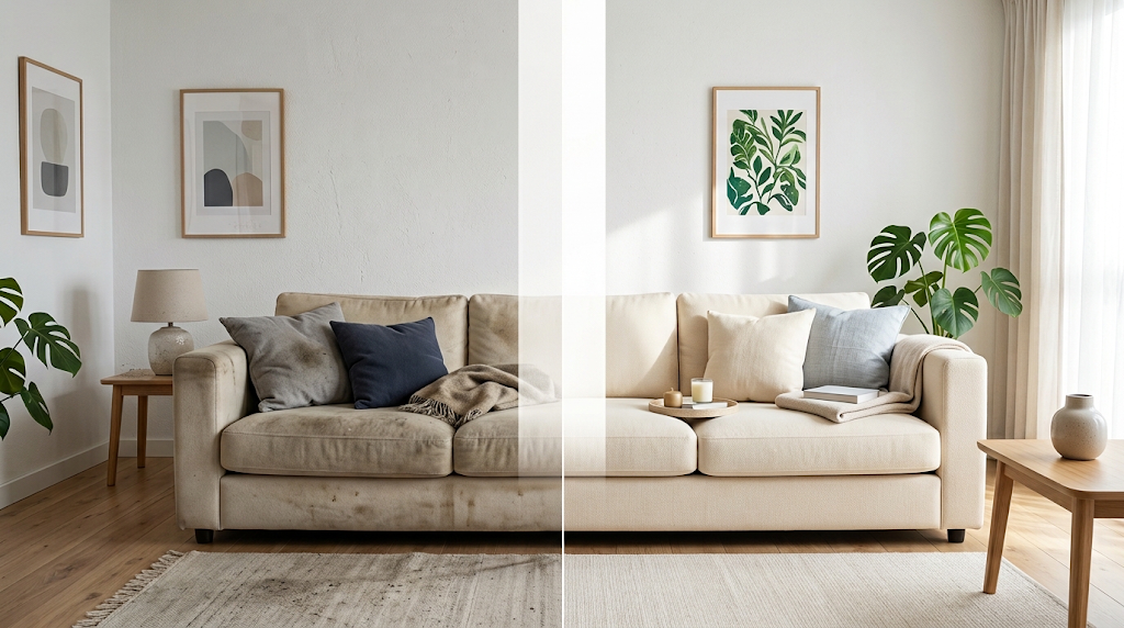 Pengaruh Cuci Sofa pada Warna Sofa