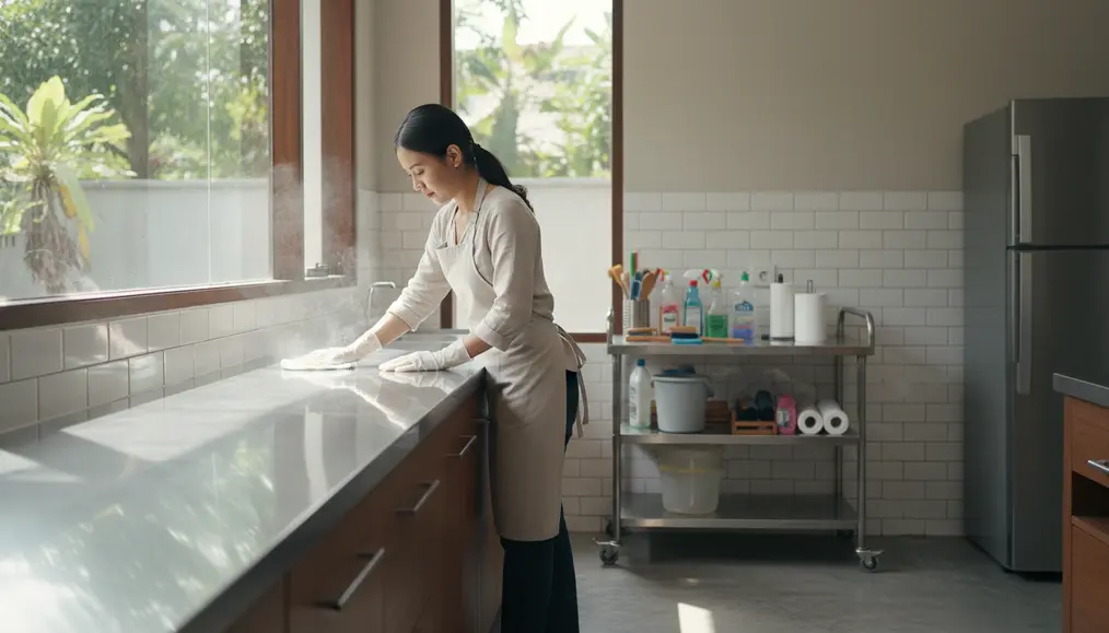 Langkah-Langkah GENERAL CLEANING Menyeluruh Pasca Gempa