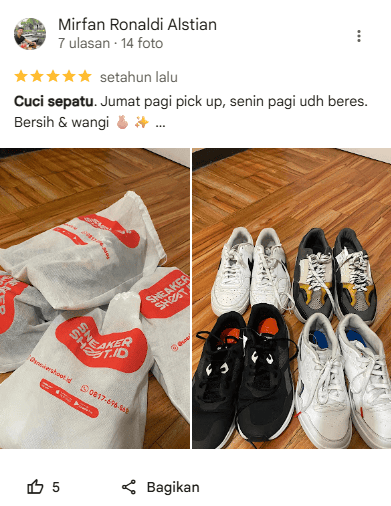 Review Mitra Reseller Shoe Cleaner di Sneakershoot.id