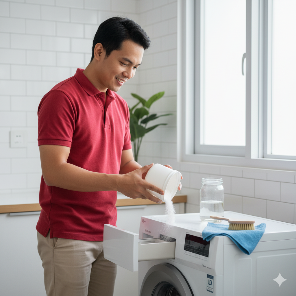 Cara Membersihkan Mesin Cuci Secara Alami dengan Baking Soda