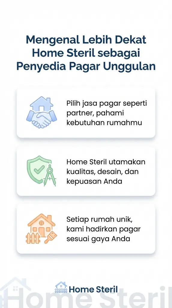 Mengenal Lebih Dekat Home Steril sebagai Penyedia Pagar Unggulan