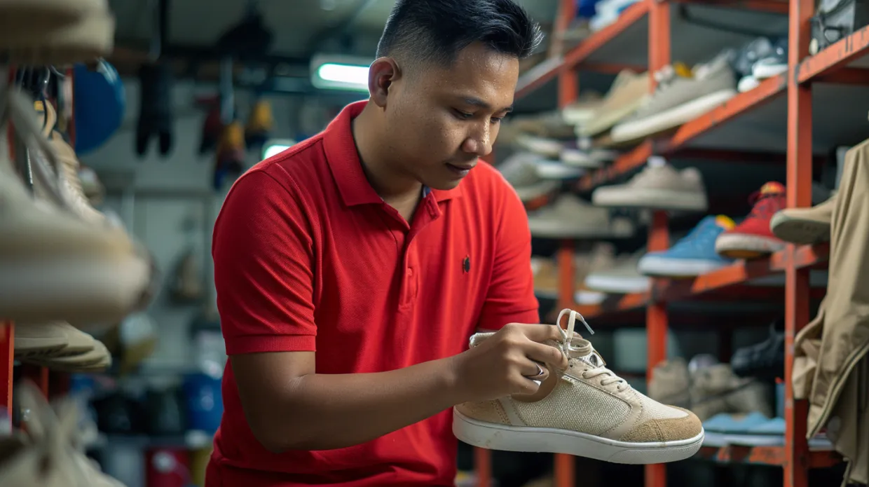 Cara Efektif mengatasi sepatu menguning