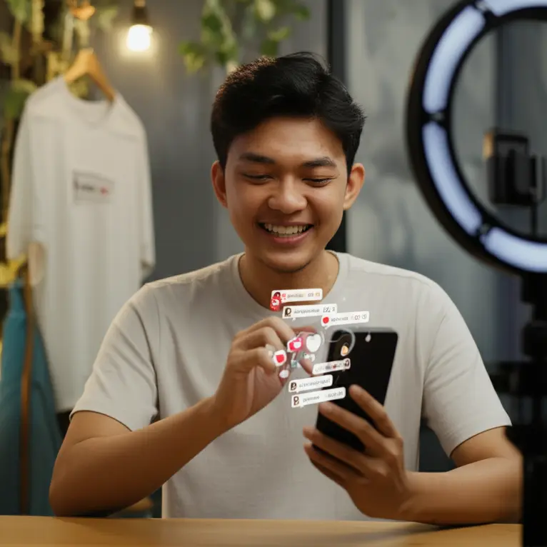 Strategi Cuan Jualan Baju Tanpa Modal Lewat Kolaborasi Mikro Influencer