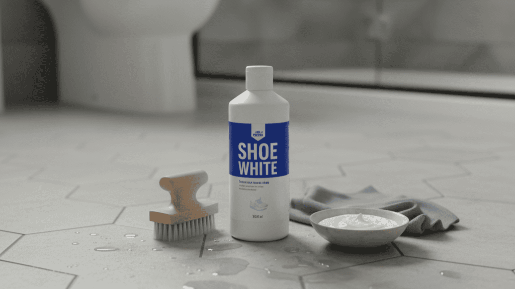 Penggunaan Bleach dengan Hati-Hati pada Sepatu Putih Menguning