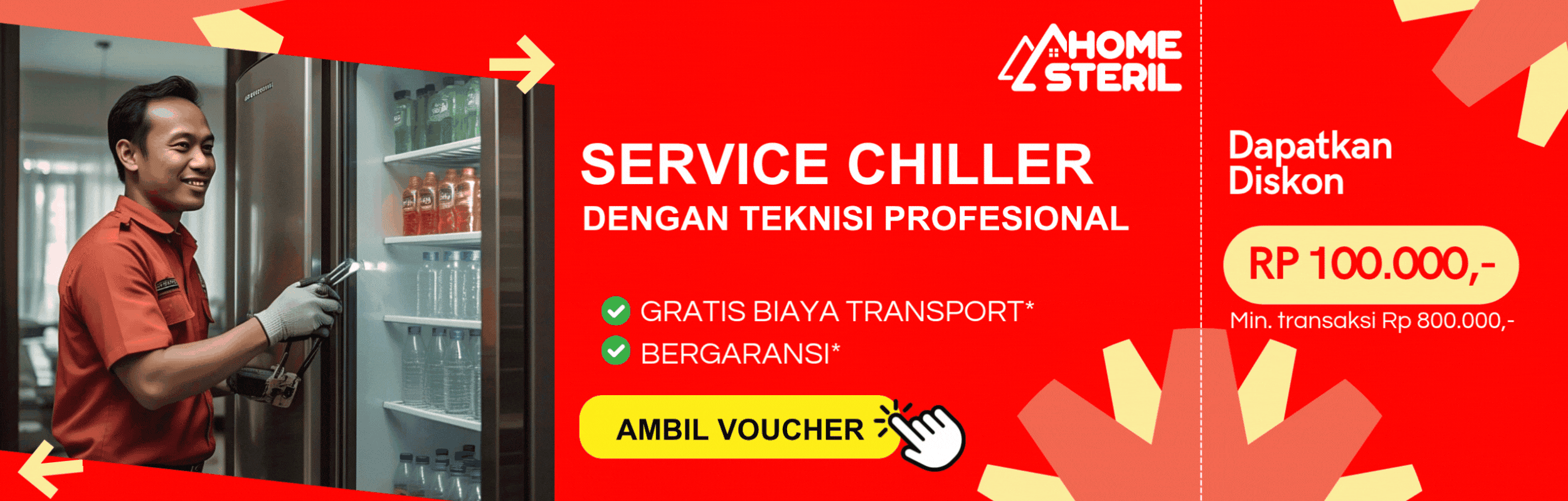 Jasa service chiller terdekat