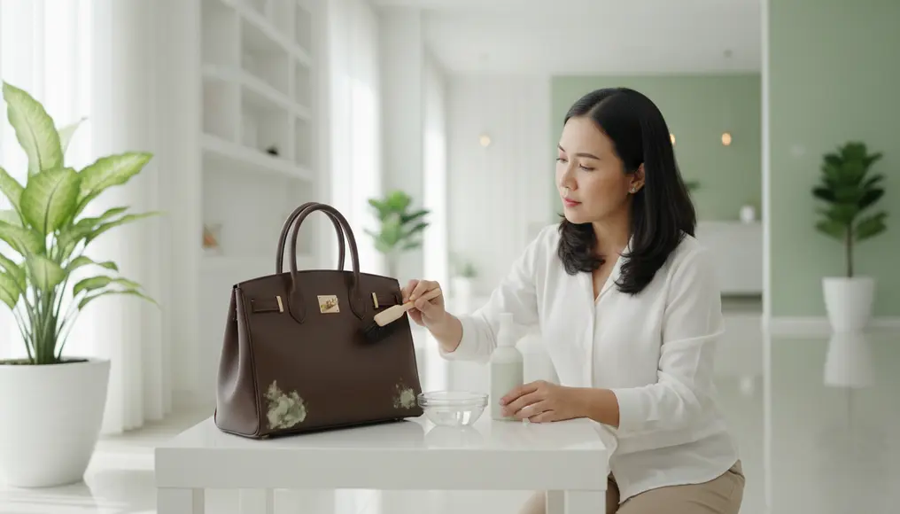 Cara Menghilangkan Jamur di Tas Kulit yang Sudah Membekas & Bau