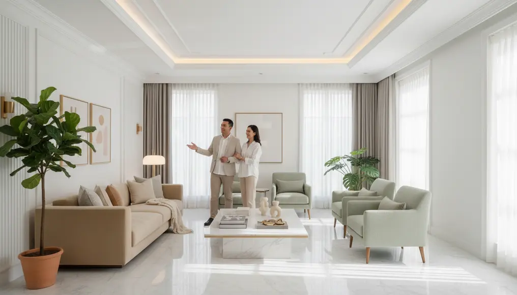 Jasa Desain Interior Gaya Modern Klasik untuk Rumah Mewah di Tangerang