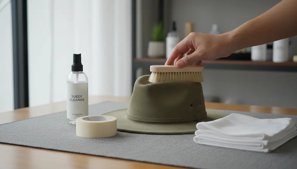 Persiapan Awal untuk Repaint Topi Suede agar Hasil Maksimal