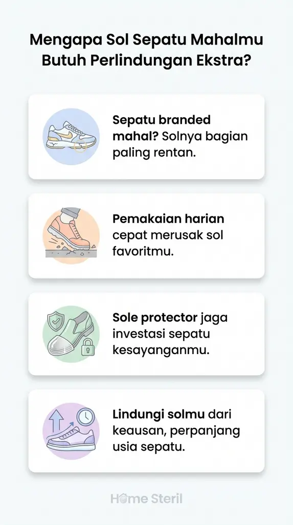 Mengapa Sol Sepatu Mahalmu Butuh Perlindungan Ekstra?