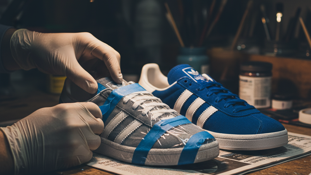 Kesalahan Umum saat Repaint Sepatu Kanvas yang Sering Kami Temui