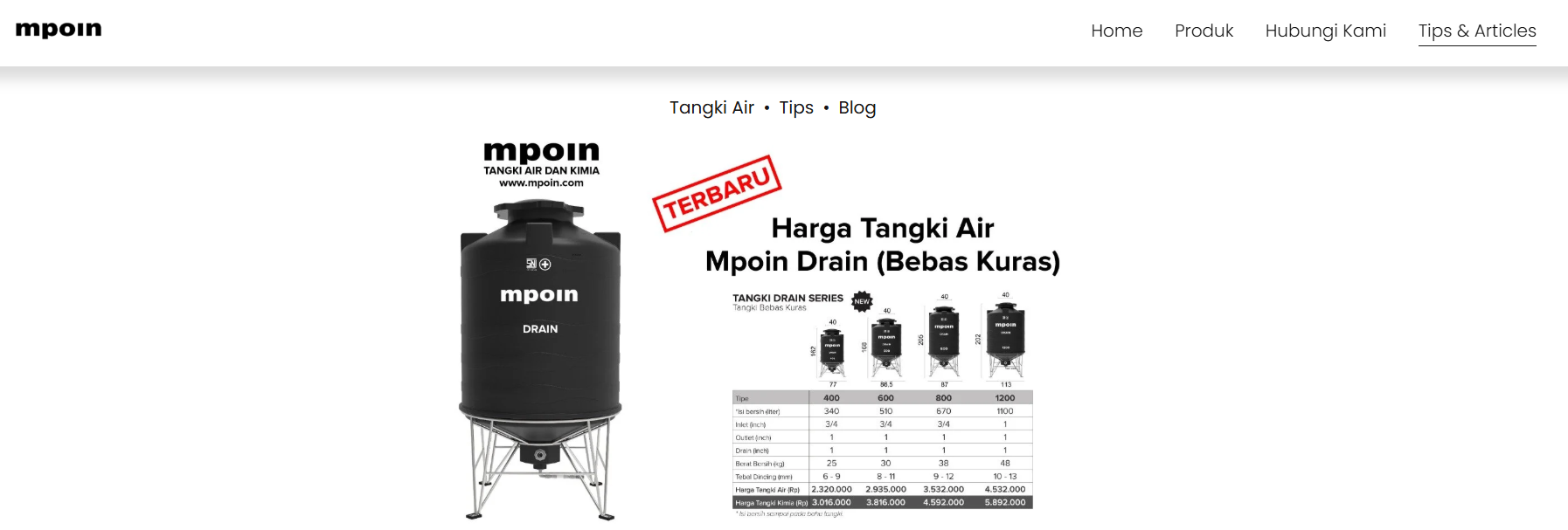 Mpoin (Tipe Drain)