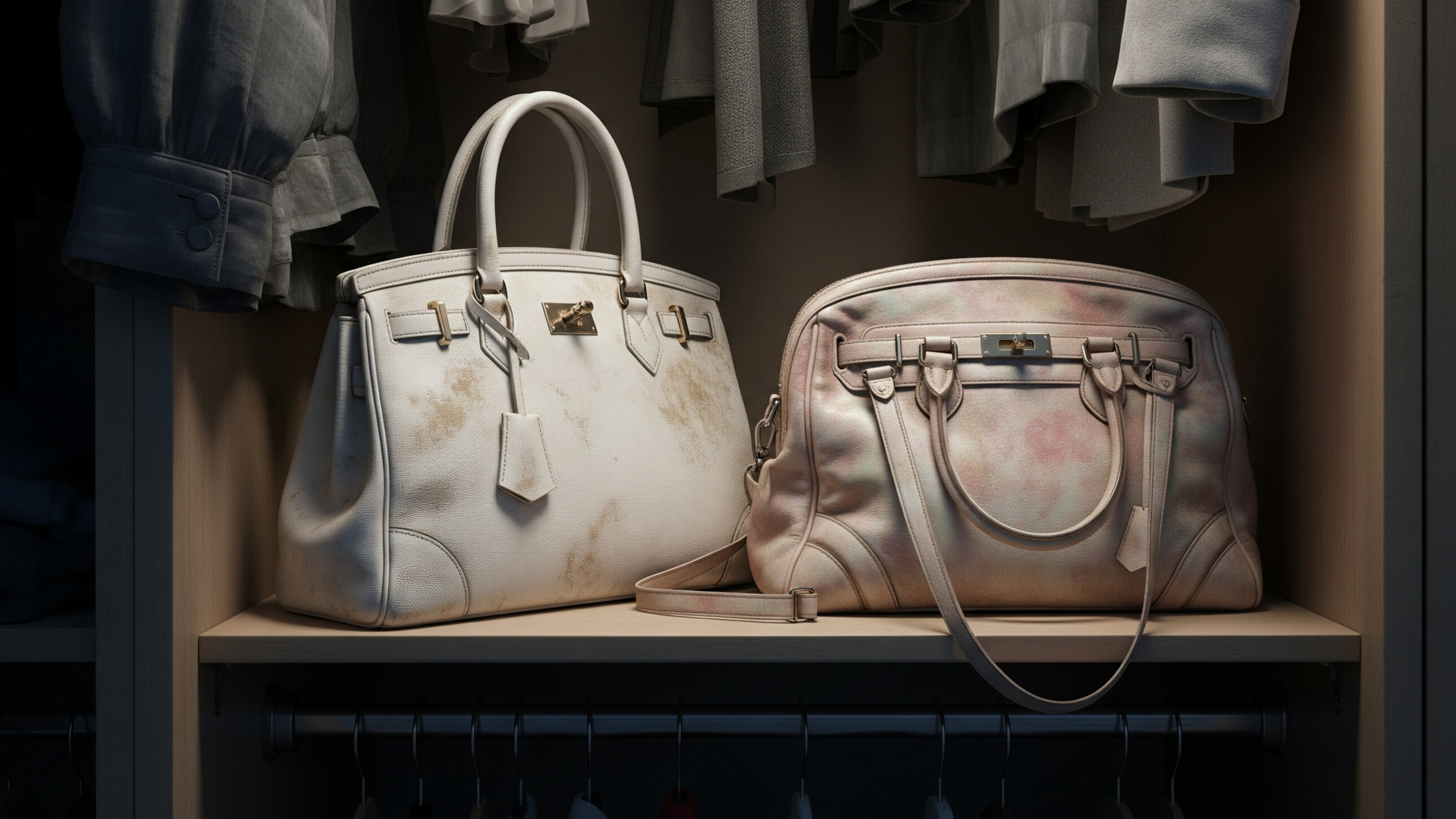 Tali Tas Terlihat Usang dan Berubah Warna