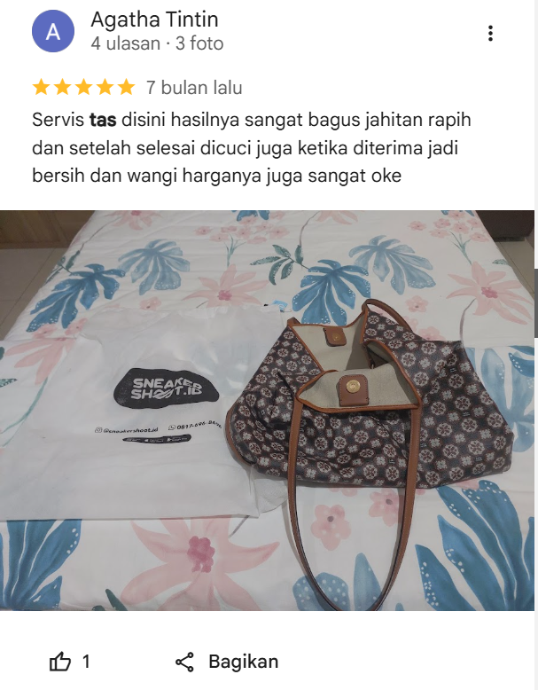 Ulasan Pelanggan di Sneakershoot.id