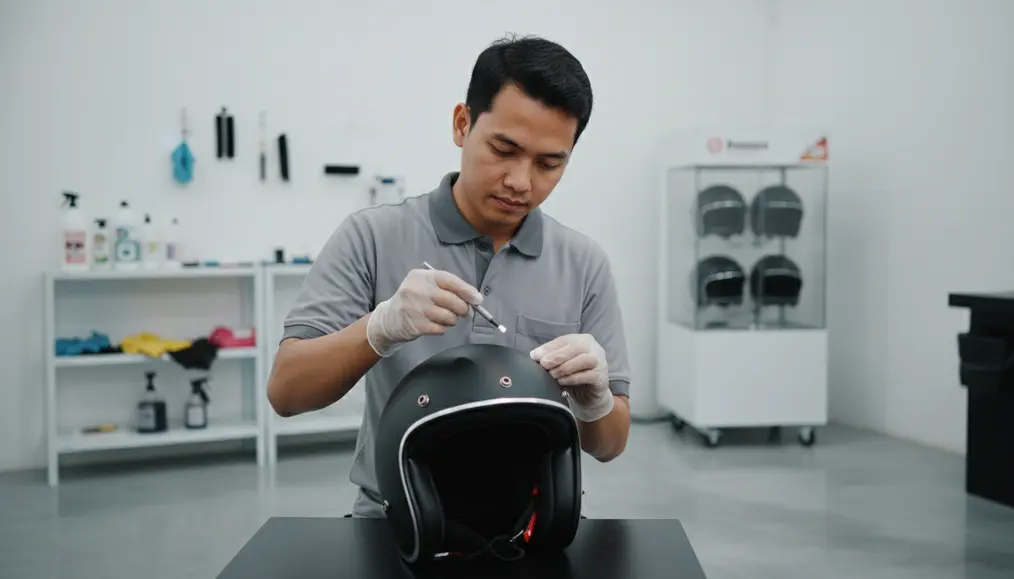 Mengapa kamu harus memilih jasa Cuci Helm di Sneakershoot?