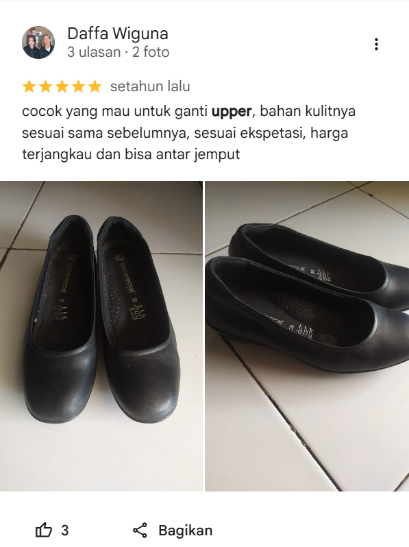Ulasan Pelanggan Sneakershoot.id