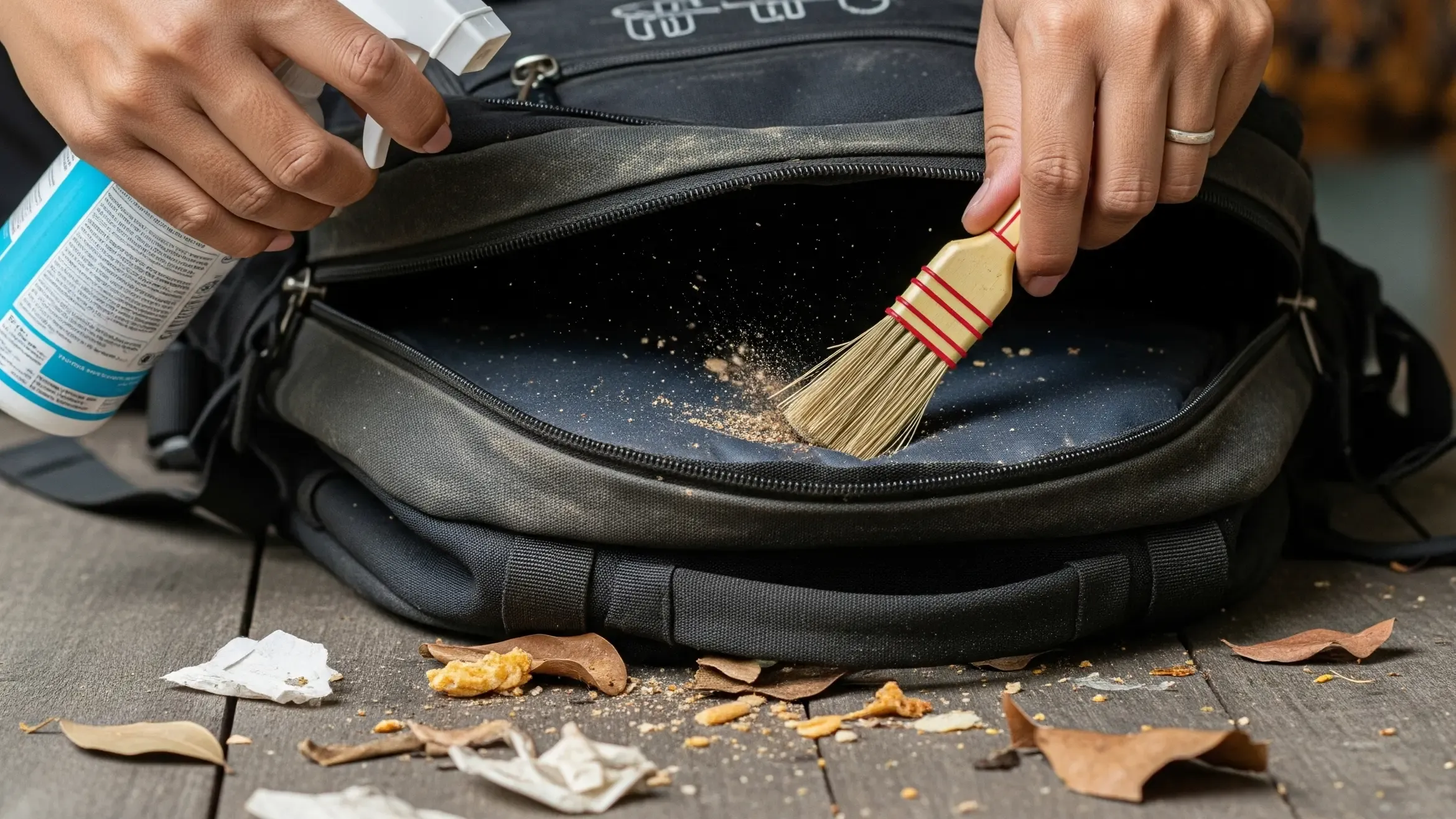 Cara Membersihkan Bagian Dalam Tas Ransel Secara Menyeluruh