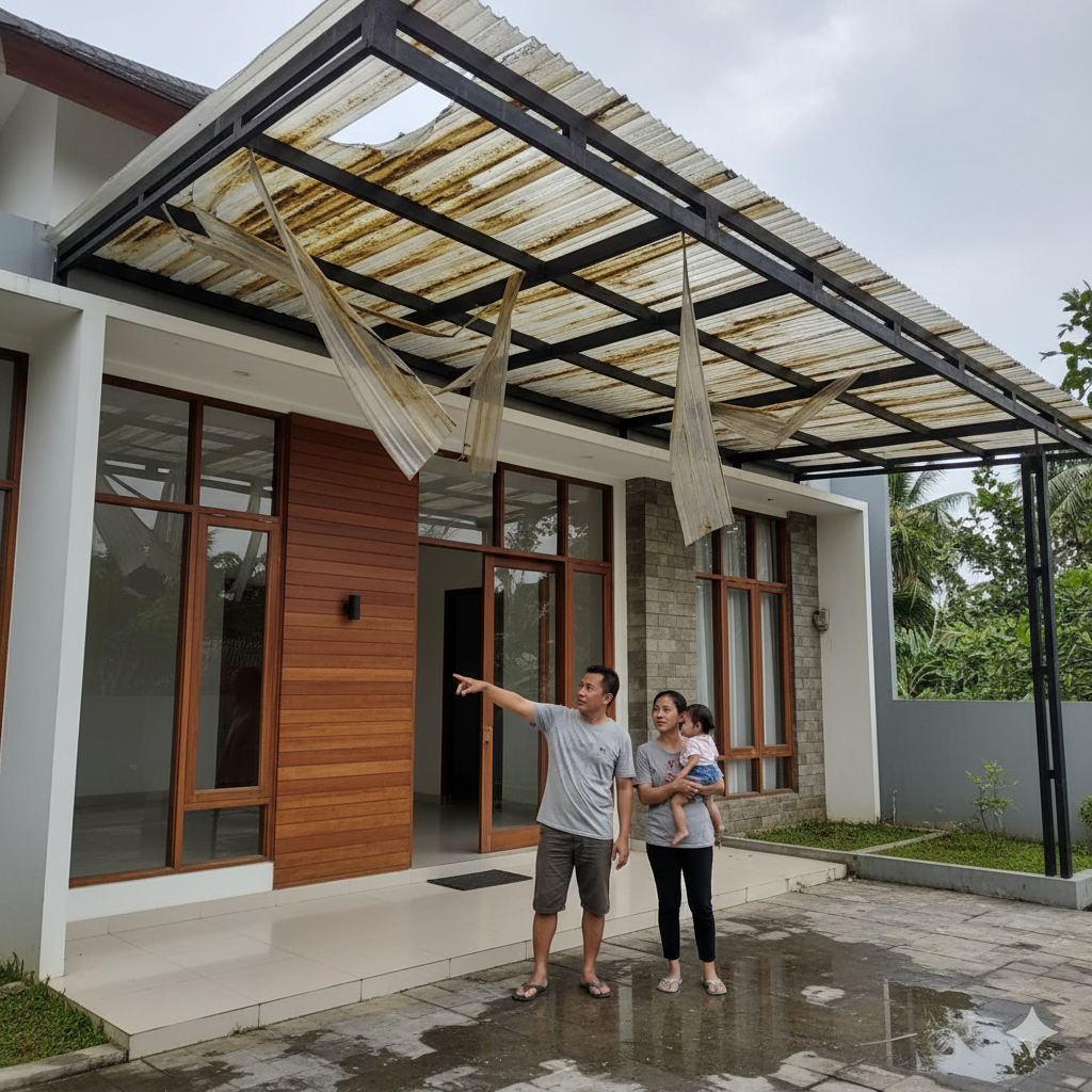 Kenapa Kanopi Kamu Bocor? Penyebab Umum yang Sering Terabaikan