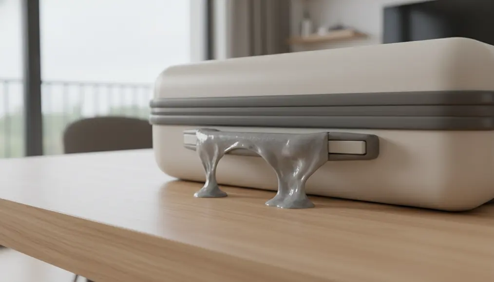 Mengapa Pegangan Koper Kamu Bisa Jadi Lengket dan Meleleh?