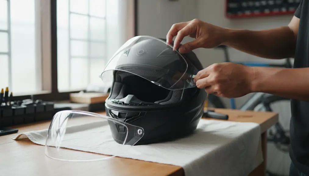Cara Mengganti Visor Helm Sendiri
