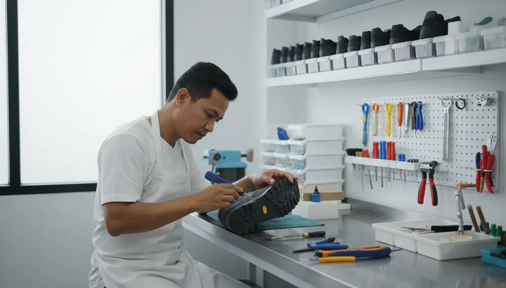 Proses Ganti Outsole Sepatu Mendaki: DIY vs. Jasa Berpengalaman