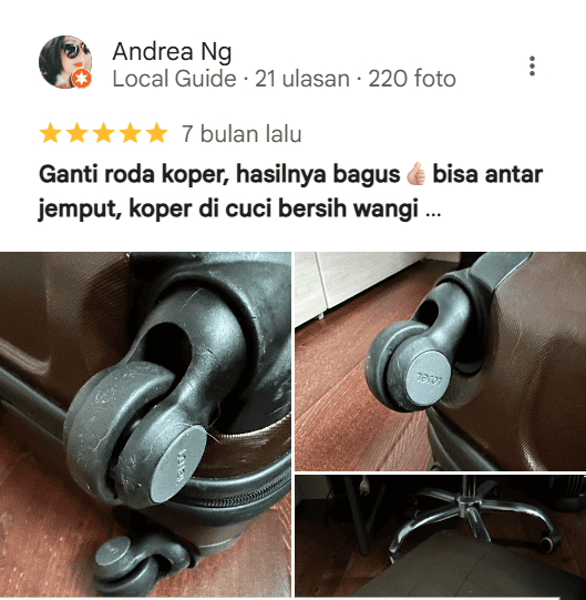 Ulasan terbaik Jasa Cuci Koper di Sneakershoot.id