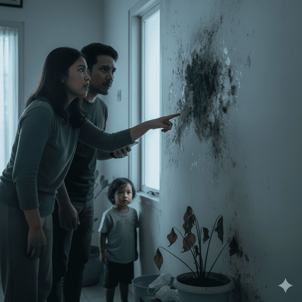 Mengapa Jamur Sering Muncul di Dinding dan Apa Bahayanya?