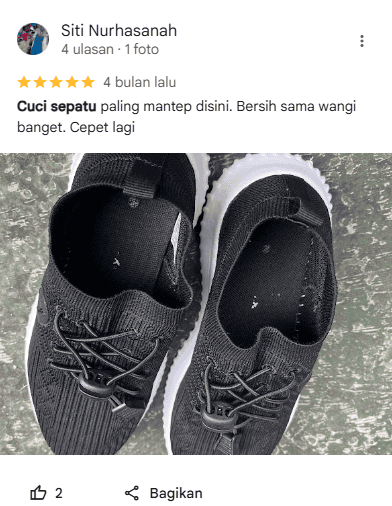 Testimoni Mitra Reseller Pembersih Sepatu Sneakershoot.id
