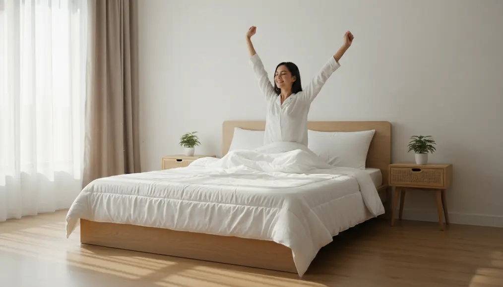 2. Meningkatkan Kualitas Tidur: Bangun Pagi Lebih Segar dan Berenergi