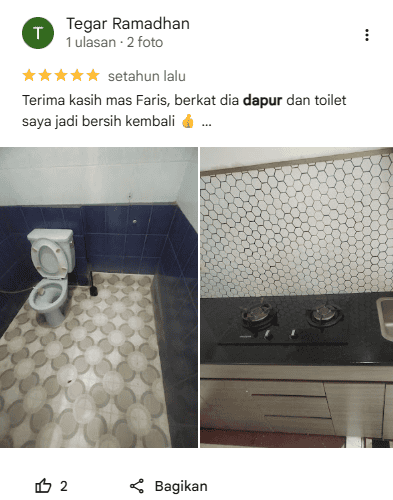 Rating Pelanggan Home Steril