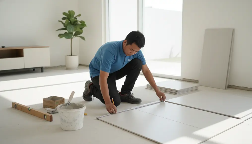 Estimasi Waktu Pemasangan Keramik – Luas & Kompleksitas