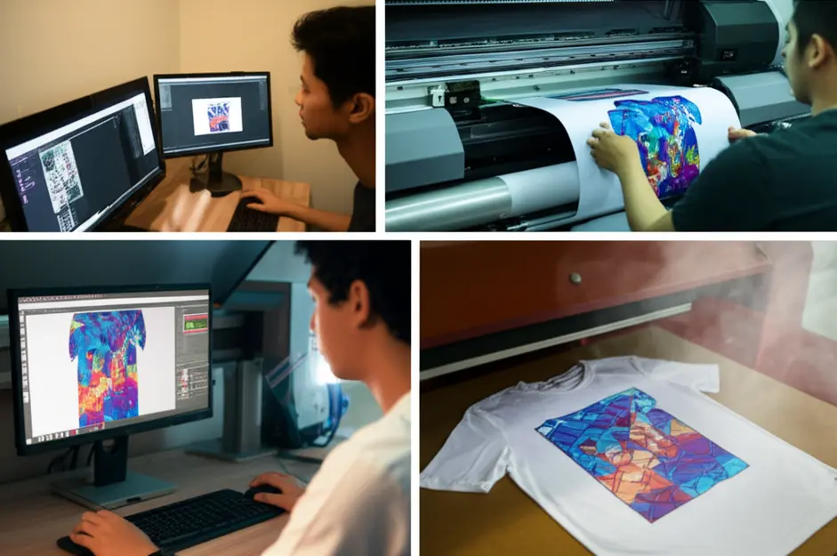 Teknik Dye Sublimation untuk Baju Satuan Custom: Desain Full Print, Warna Tajam, Tanpa Batas!