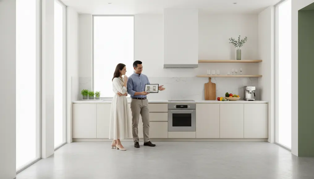 Jasa Modifikasi Kitchen Set yang Sudah Ada: Penambahan Kabinet Atas atau Island