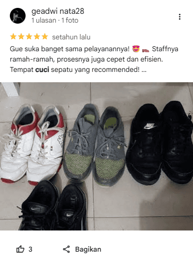 Review Pelanggan Sneakershoot.id
