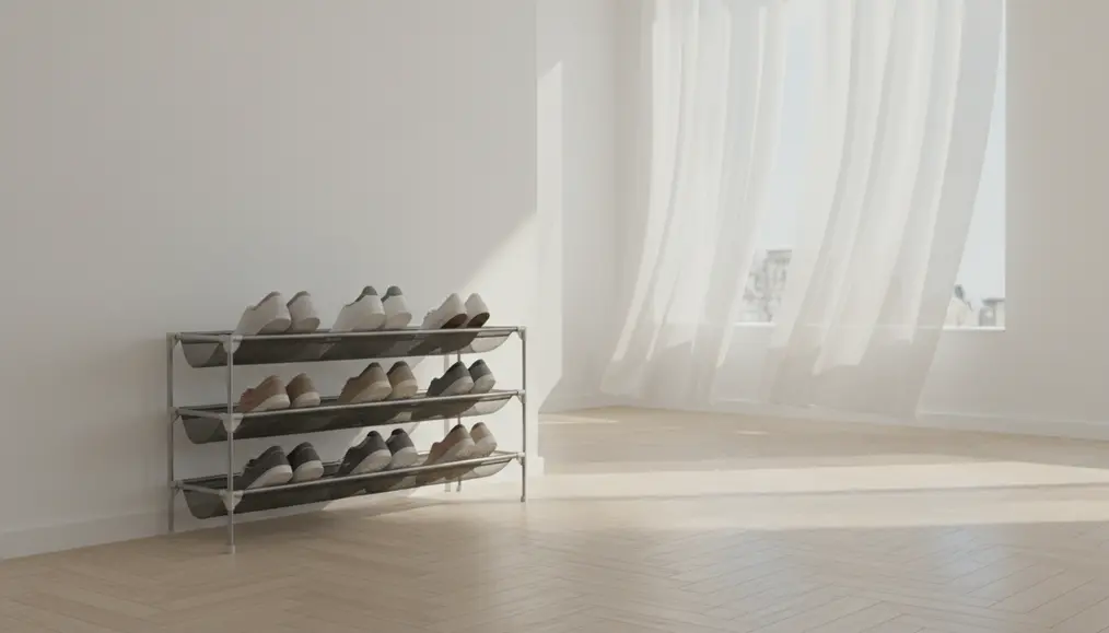 2. Pilih Tempat Penyimpanan Sepatu dengan Sirkulasi Udara Optimal