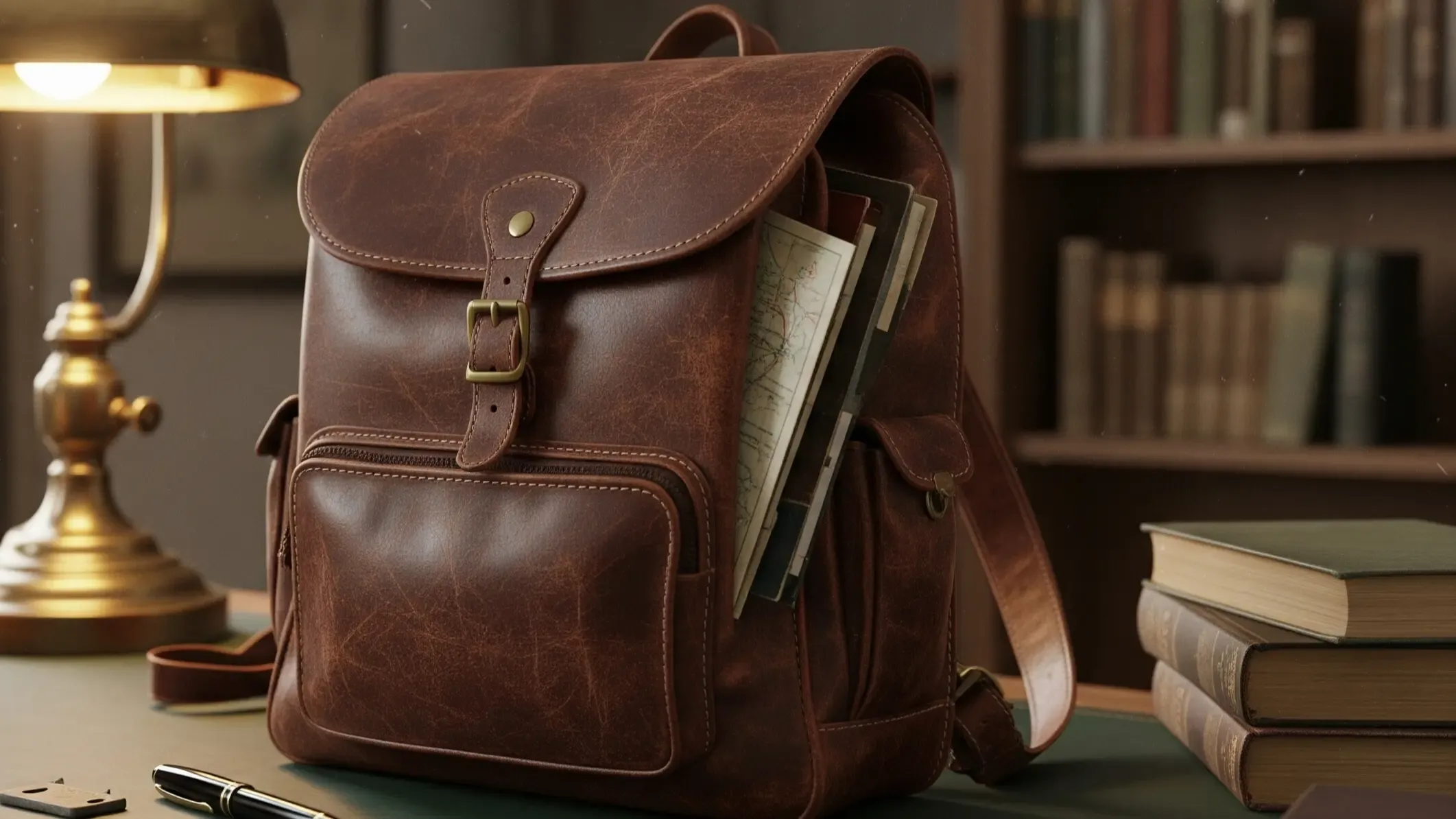 Langkah Aman Membersihkan Tas Backpack Bergaya Vintage