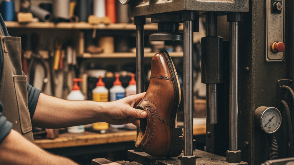 Apa Itu Teknik Press dalam Ganti Outsole Sepatu?