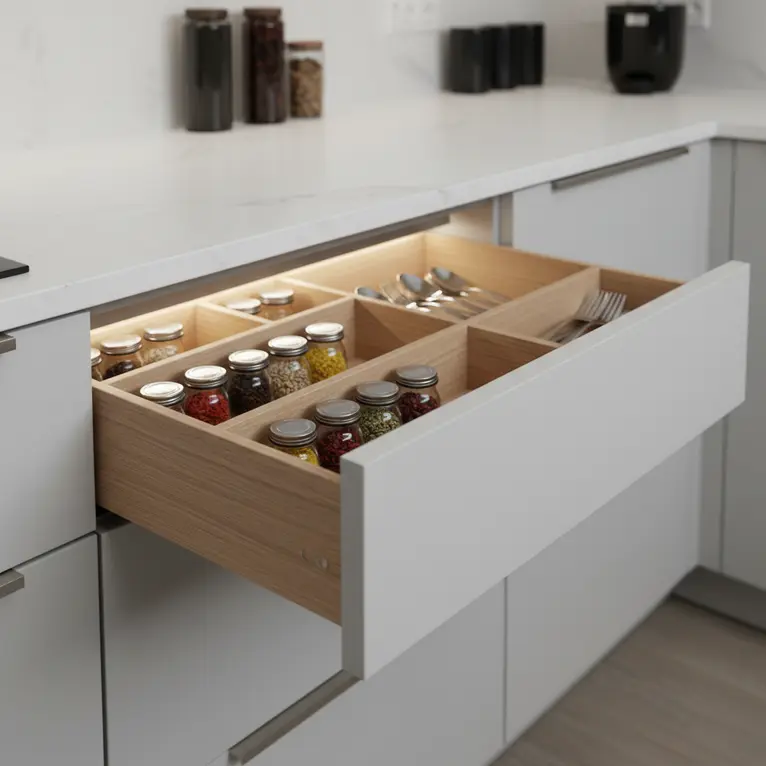 Ide Desain Kitchen Set Minimalis untuk Apartemen Mungil