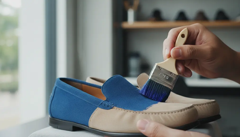 Langkah-Langkah Mengembalikan Warna dan Tekstur Sepatu Suede yang Memutih