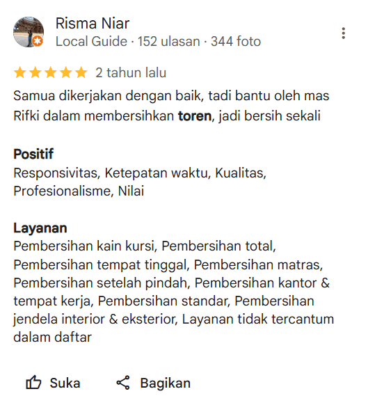 Testimoni 4 – Air Lebih Sehat dan Bebas Endapan