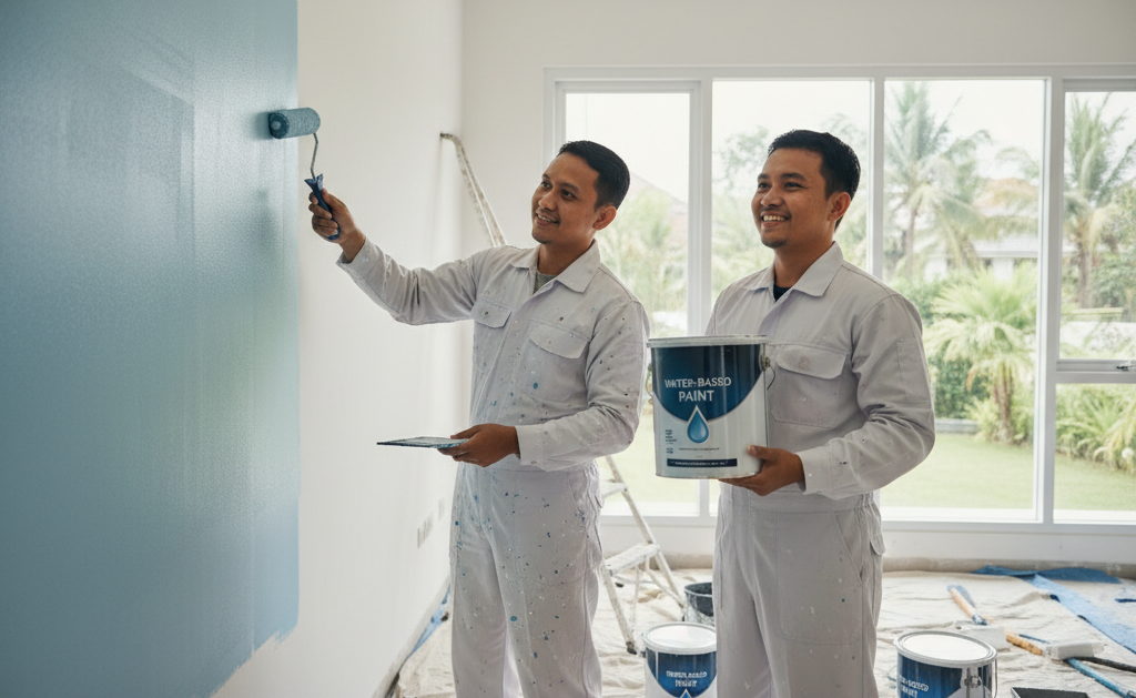 Cat Berbahan Dasar Air (Water-Based Paint): Pilihan Populer dan Aman