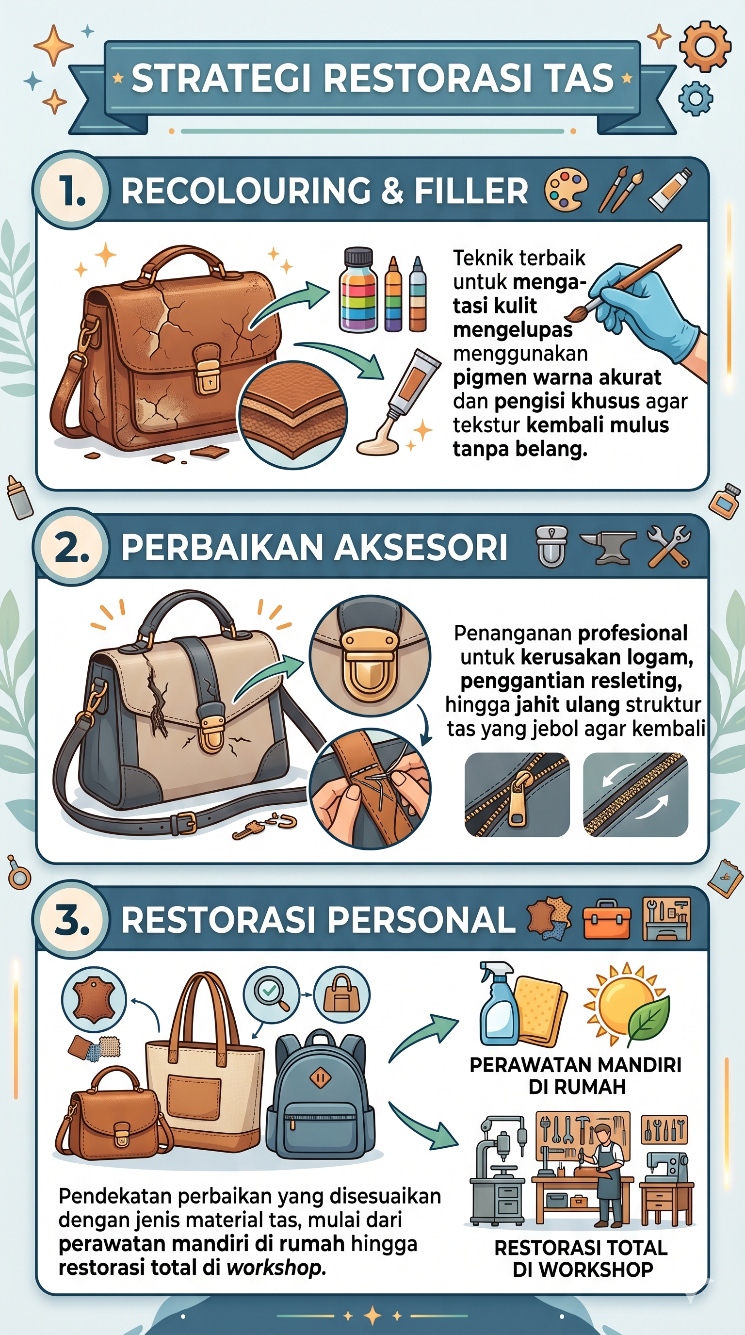 Strategi Restorasi Tas