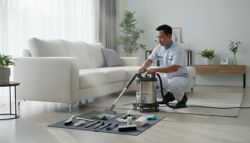 Proses Kerja Jasa Cuci Sofa Berbasis Uap: Transparan dan Terjamin