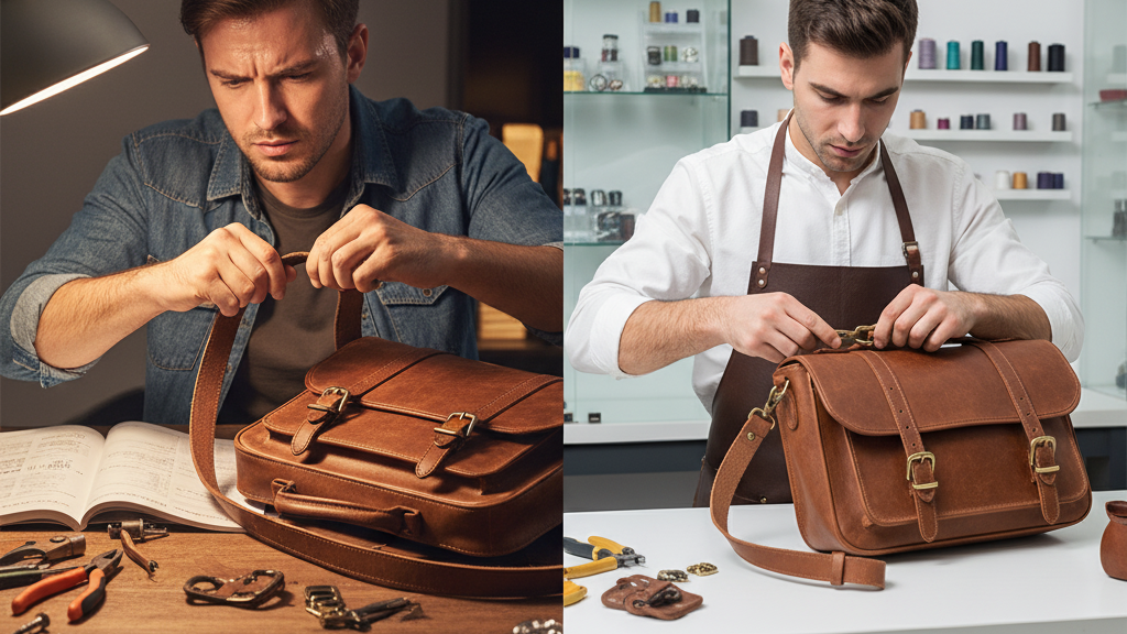 Kapan Sebaiknya Memperbaiki Gesper Tas Sendiri vs. Menggunakan Jasa?