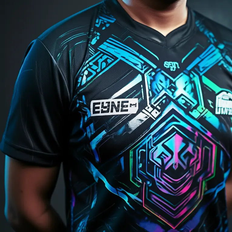 Sablon Kaos Custom Holografik Interaktif untuk Tim E-Sport: Pikat Fans & Raih Juara!