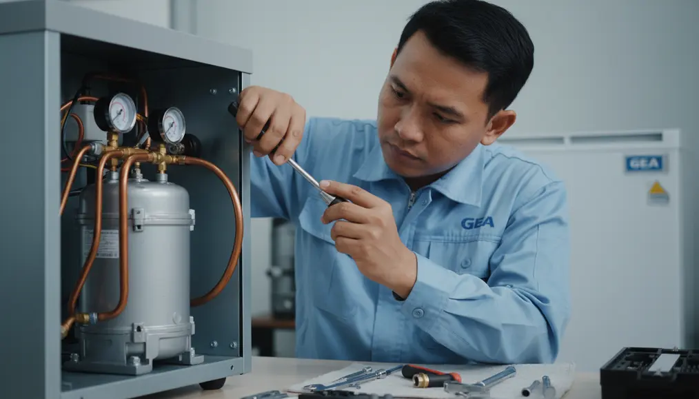 Kenapa Memilih Spesialis untuk Ganti Kompresor Showcase GEA?