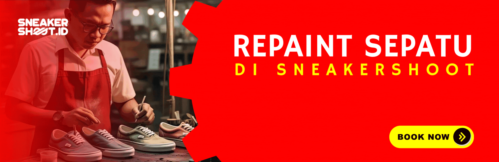 Repaint Sepatudi sneakershoot.id